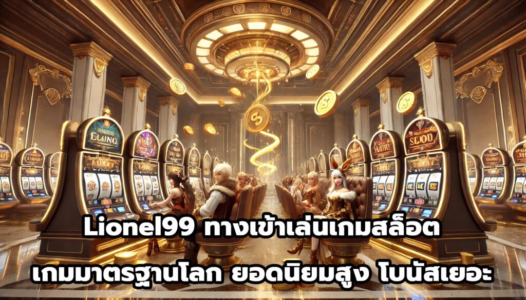 Lionel99 ทางเข้าเล่นเกมคาสิโนออนไลน์ สล็อต เกมมาตรฐานโลก ยอดนิยมสูง โบนัสเยอะ-1
