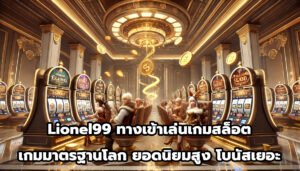 Lionel99 ทางเข้าเล่นเกมคาสิโนออนไลน์ สล็อต เกมมาตรฐานโลก ยอดนิยมสูง โบนัสเยอะ-1