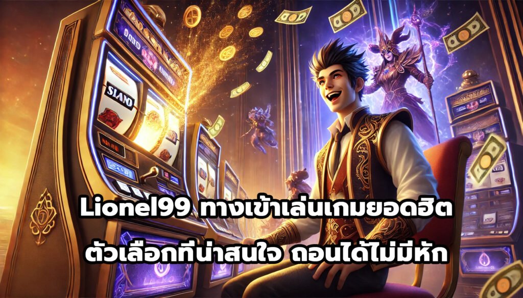 Lionel99 ทางเข้าเล่นเกมยอดฮิต ตัวเลือกที่น่าสนใจ ถอนได้ไม่มีหัก-6